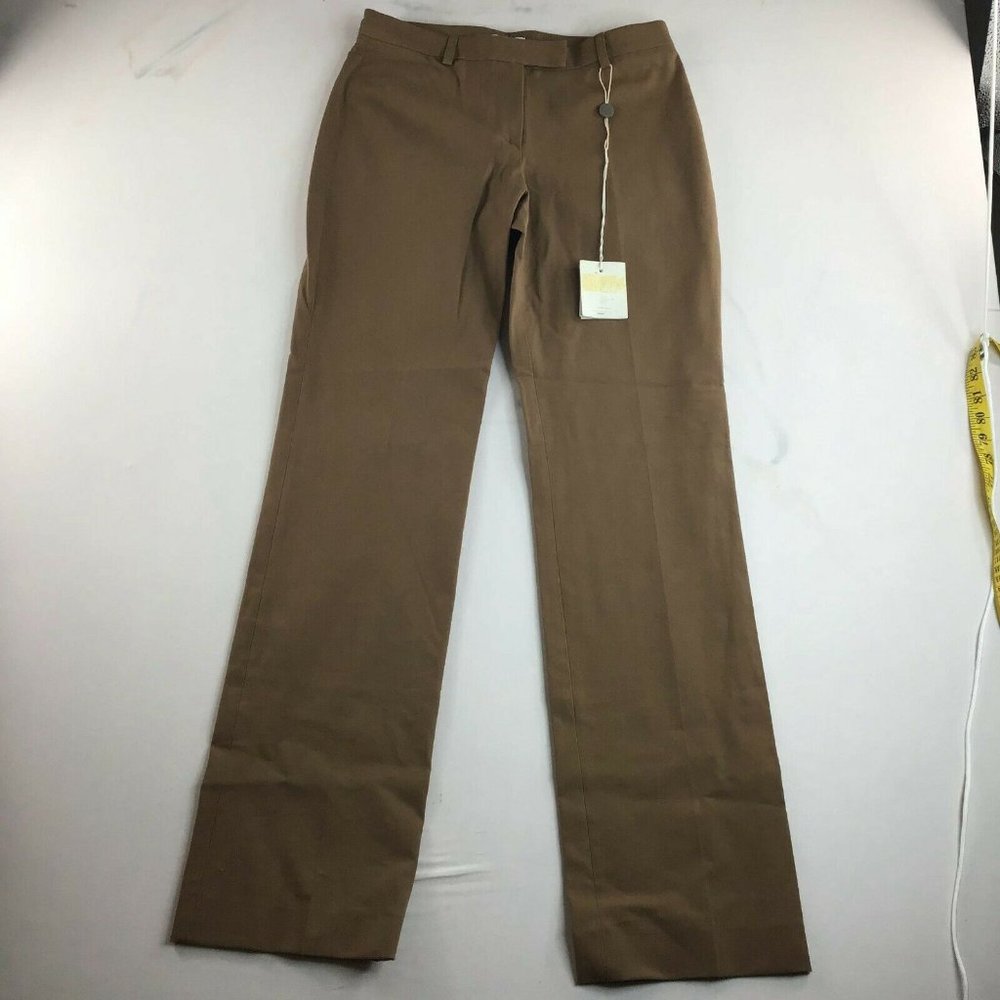 Gunex Women's Brown Trouser Pant Belt Loop Casual Size 6
